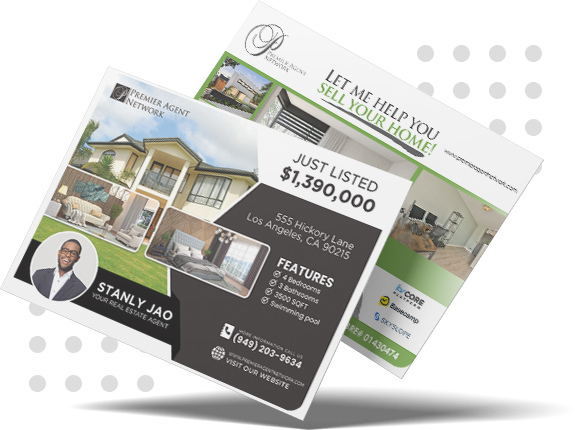 Real Estate Property Postcards